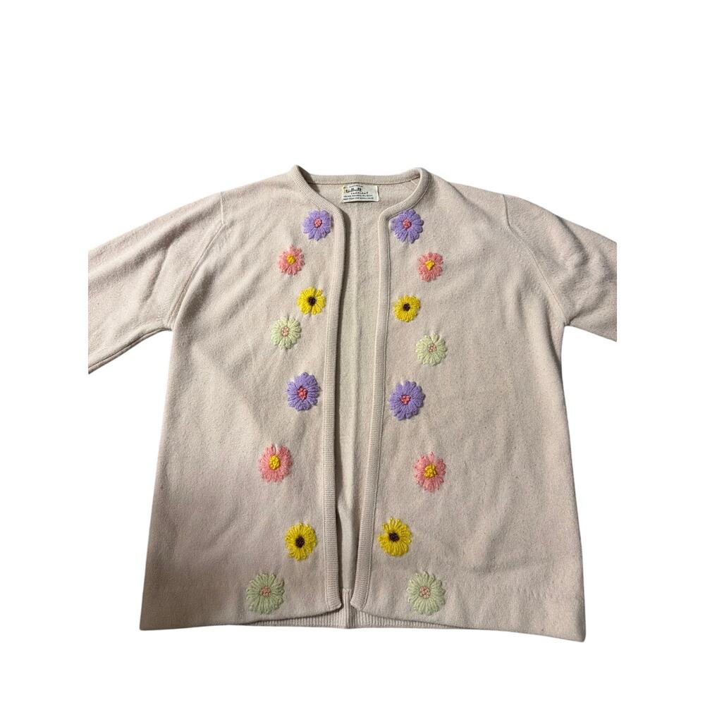 Vintage Talbott women’s open cardigan